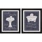 Wash Your Hands & Bubble Bath by Misty Michelle, 2 Piece Black Framed Art Set